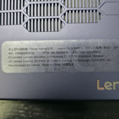 Consola portabila LENOVO Legion Go S, 512GB, albastru